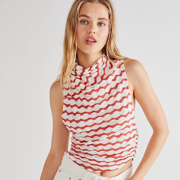 Free people geometric top - Picture 1 of 7